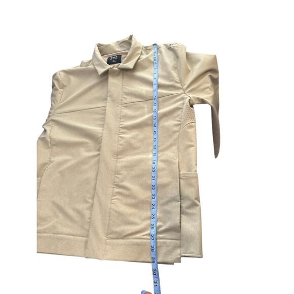 BYLT Men's Beige Sand Casual Performance Snap Button District Jacket Size XL - Picture 14 of 14